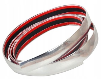 LISTWA OZDOBNA TAŚMA CHROM CHROMOWANA 55 mm 5,5 cm 1m