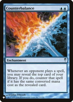 Karta Magic: The Gathering Counterbalance The List