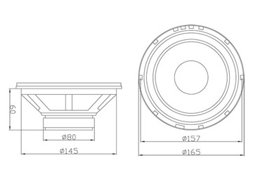 ДИНАМИКИ BLOW BASS VW PASSAT B5 FL GOLF 4 ПЕРЕДНИЕ