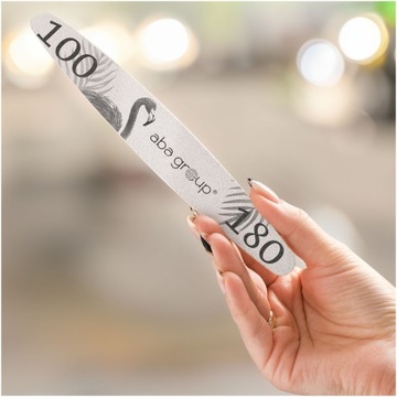Пилочка для ногтей 100/180 Elipsa Standard Aba Group Набор 100 шт.