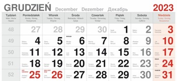 ТРОЙНОЙ КАЛЕНДАРЬ 2023 — проект для печати