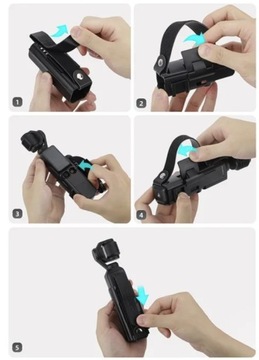 UCHWYT STABILIZATOR PASEK NA RĘKĘ PLECAK DO PASKA KAMERĘ DJI OSMO POCKET 3