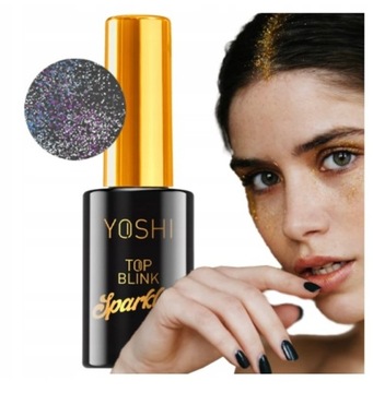 Yoshi Top Blink Sparkles z drobinkami brokatu 10ml