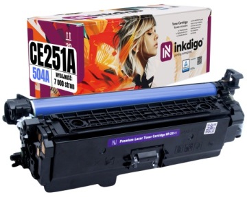 Toner CE251A 504A pro Hp Color Laserjet CP3525