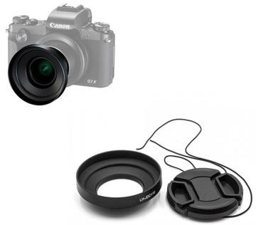 OSŁONA PRZECIWSŁONECZNA ADAPTER FILTRA do CANON PowerShot G1 X MARK III 3