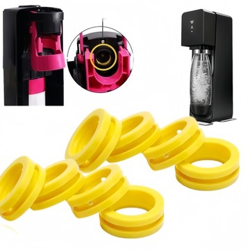 Uszczelka, uszczelki do SodaStream Quick Connect Terra Duo Art - 8 sztuki