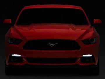 Светодиодные указатели поворотов + ДХО MUSTANG 2015-2017 гг.