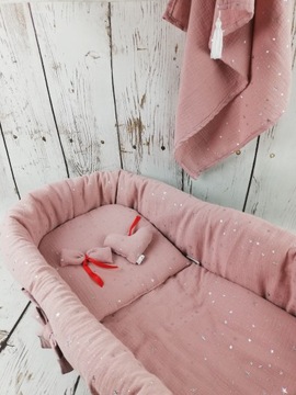 МУСЛИН Вставка для гондолы Матрас Подушка Одеяло