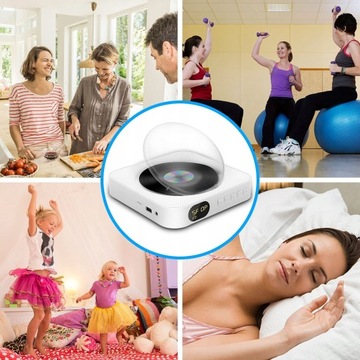 ПОРТАТИВНЫЙ CD-ПЛЕЕР BLUETOOTH РАДИО ДИНАМИК