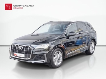 Audi Q7 II SUV Facelifting  3.0 55 TFSI 340KM 2020 Audi Q7 Sline Excterieur, Matrix LED, kamera cofania, Ambiente 3.0 Benzyna