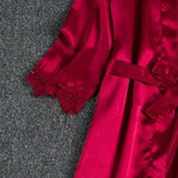 Шелковый пижамный комплект Женский пижамный комплект из 5 предметов Silky Sat