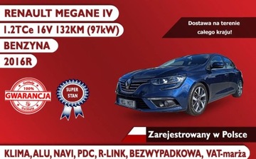 Renault Megane IV 2016 Renault Megane 1.2TCe 132KM 2016r Bezwypadkowy...