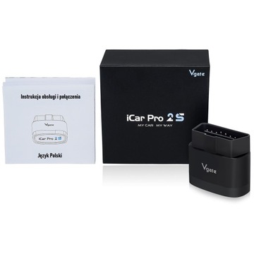 VGATE ICAR PRO 2S OBD2 ELM327 IOS ДИАГНОСТИЧЕСКИЙ ИНТЕРФЕЙС НОВОЕ УЛУЧШЕННОЕ
