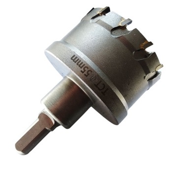 OTWORNICA WIDIOWA 55MM wiertło koronka do metalu