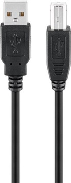 Przewód USB 2.0 HighSpeed USB-A / USB-B 3m