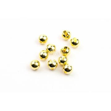 Główki wolframowe slotted gold 3.5mm 0.3g