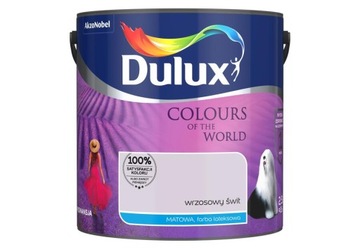 DULUX Kolory świata Farba WRZOSOWY ŚWIT 2,5l