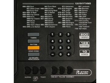 Клавишный орган MK-812, 61 динамическая USB-клавиша