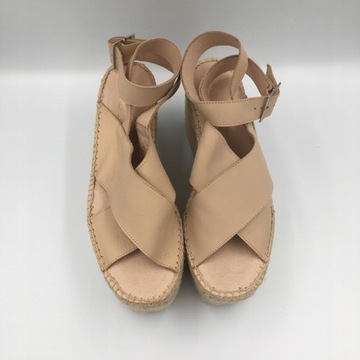 Buty damskie sandały zamsz espadryle Zign r40