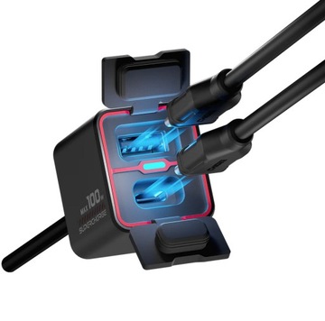 Двунаправленное зарядное устройство для мотоцикла QuickCharge TR100 CHIGEE 100 Вт