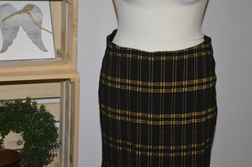 11 ЮБКА ПРЯМОЙ В Клеточку GINA ТРИКО М