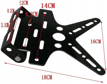 Держатель номерного знака мотоцикла