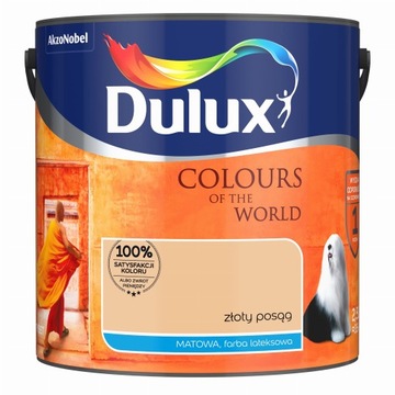 DULUX KOLORY ŚWIATA 2,5L - Złoty posąg