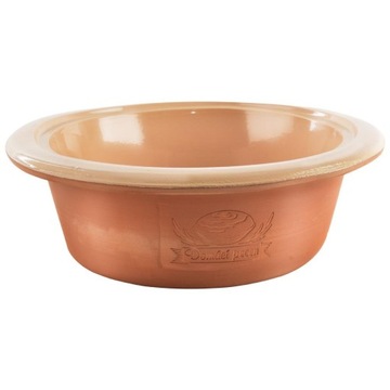 Forma ceramiczna okragła foremka do pieczenia chleba 31 cm domowy wypiek