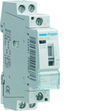 HAGER Przekaźnik instalacyjny 230VAC 2NO 16A ERC21