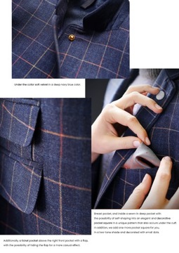 Мужской деловой пиджак для офиса и вечеринки 60/182