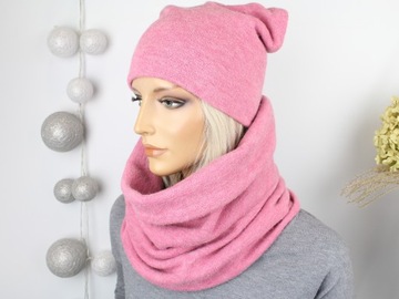 Женский набор женский шляп + мамочка туннеля шарф