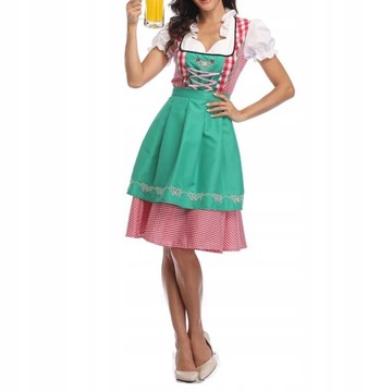 STRÓJ Z FARTUSZKIEM OKTOBERFEST STRÓJ POKOJÓWKI
