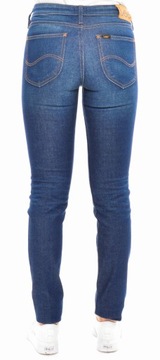 LEE spodnie REGULAR skinny BLUE jeans SCARLETT _ W29 L33