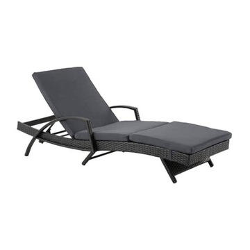 САДОВЫЙ СТУЛ СТУЛ, САДОВАЯ МЕБЕЛЬ ИЗ РОТАНГА, 1 СИДЕНЬЕ, ЧЕРНЫЙ