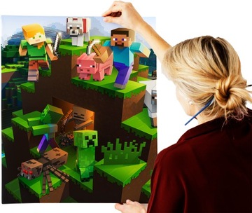 Obraz na płótnie FOTOOBRAZ MINECRAFT 100x75
