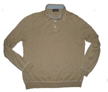 Massimo Dutti Sweter Len z Bawełną roz M