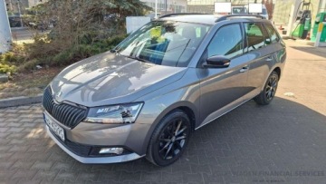 Skoda Fabia IV 1.0 TSI 95KM 2022 Skoda Fabia Ambition Plus Kamera Cofania Smartlink Faktura Vat 23 Salon Po, zdjęcie 1