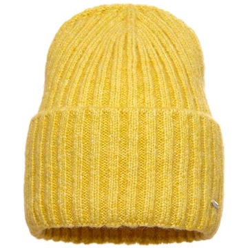Czapka zimowa damska AGNES Żółty