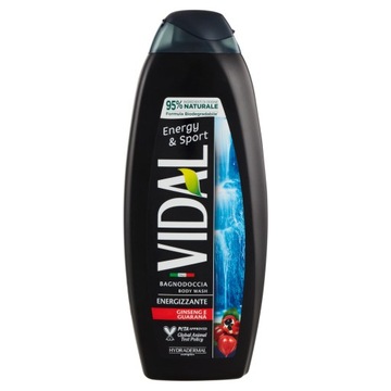 VIDAL żel pod prysznic 600ml ENERGY SPORT