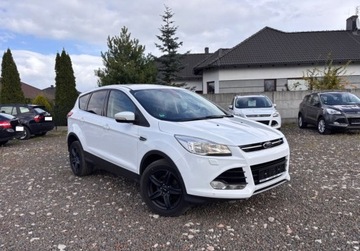 Ford Kuga II SUV 1.6 EcoBoost 150KM 2014 Ford Kuga 1.6B 150KM tytanium stan bdb polskora 1.6 Benzyna 150KM, zdjęcie 10