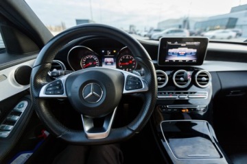 Mercedes Klasa C W205 Kombi 200 184KM 2017 Mercedes C 200 4MATIC Estate. Pak. AMG. Polski salon, serwis ASO, 184KM, zdjęcie 8