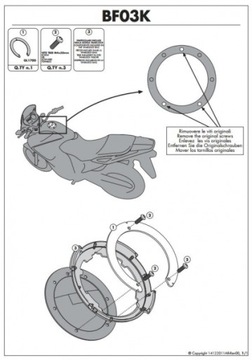 KAPPA MOCOWANIE TANKLOCK HONDA ()