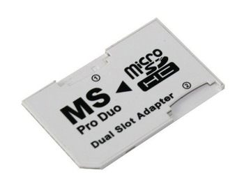Адаптер для двух слотов Micro SD/Memory Stick Pro Duo