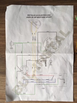 НОВАЯ ПОЛЬСКАЯ ЭЛЕКТРОУСТАНОВКА JAWA 50 TYPE 23 MUSTANG JAWKA