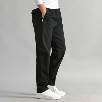 Mens Fashion Casual Loose Trousers Cotton Plus Siz