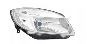 REFLEKTOR LAMPA SKODA FABIA II 2 06-14 / H4 PRAWA
