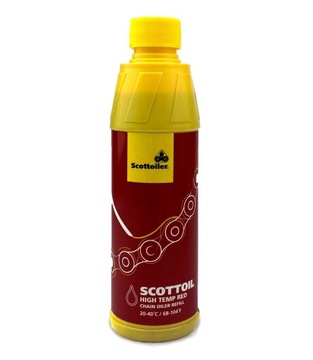 Olej do Olejarki Oliwiarki Łańcucha SCOTTOILER Standard Czerwony 250ml