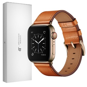 PASEK DO APPLE WATCH ( SE 9 8 7 6 5 4 3 2 1) 49 / 45 / 44 / 42 mm SKÓRA