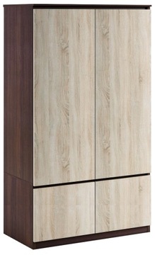 064-043 SZAFA B4d 81x55x205 - WENGE / SONOMA