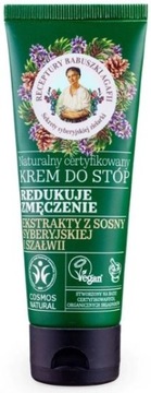 KREM do ZMĘCZONYCH OBOLAŁYCH STÓP Babuszka Agafia